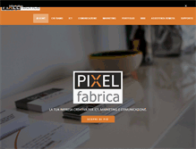 Tablet Screenshot of pixelfabrica.it